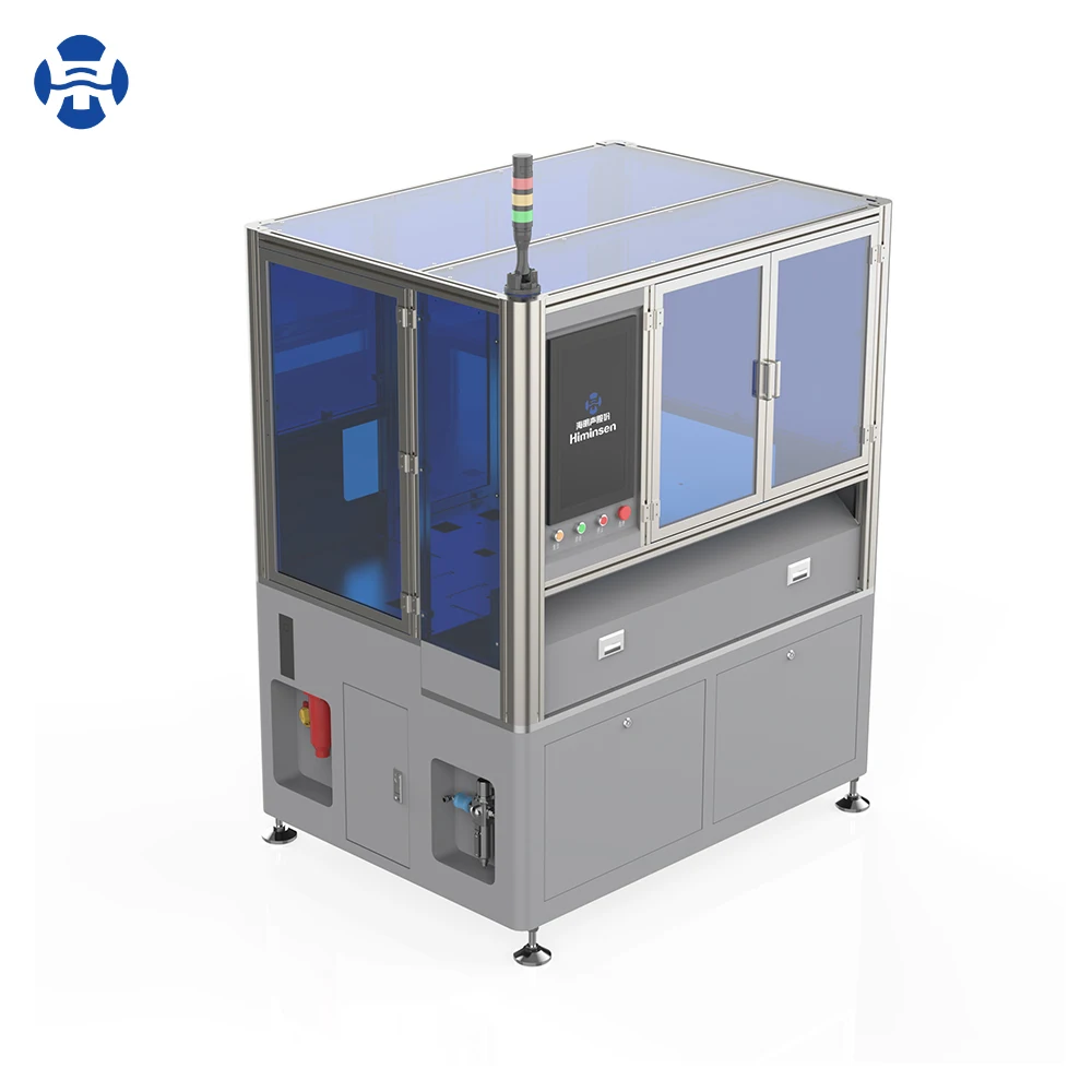 HMS-D01Z Fully Automated Ultrasonic Terminal Welding Machine New Integrated Cutting Stripping Automated Material Transfer