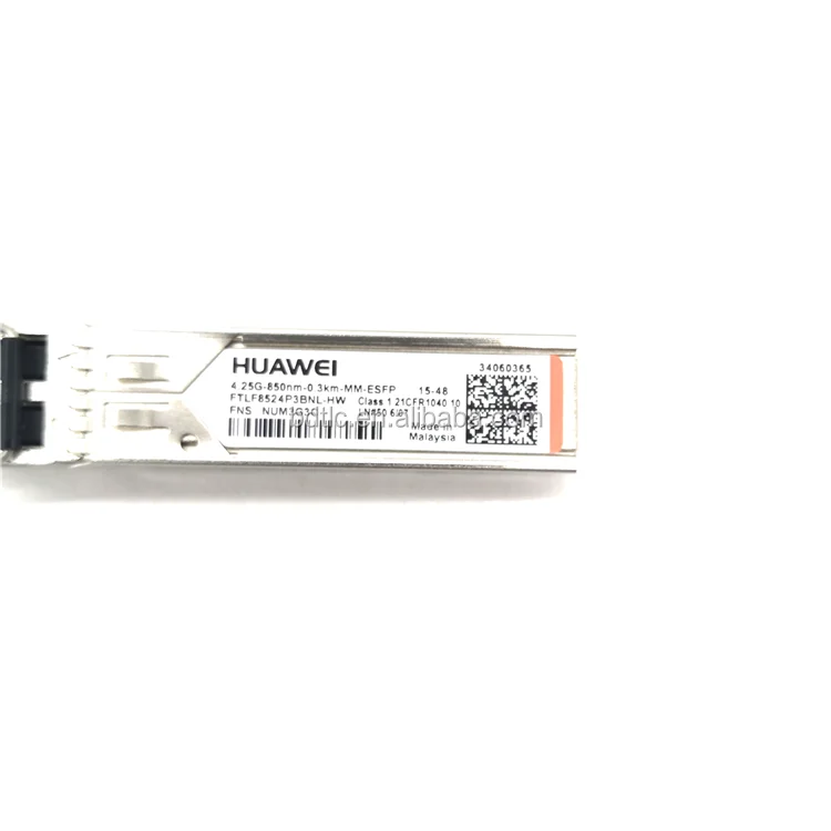 Finisar Optical Module FTLF8524P2BNL Huawei Part No: 34060365 4.25G 850NM 0.3KM