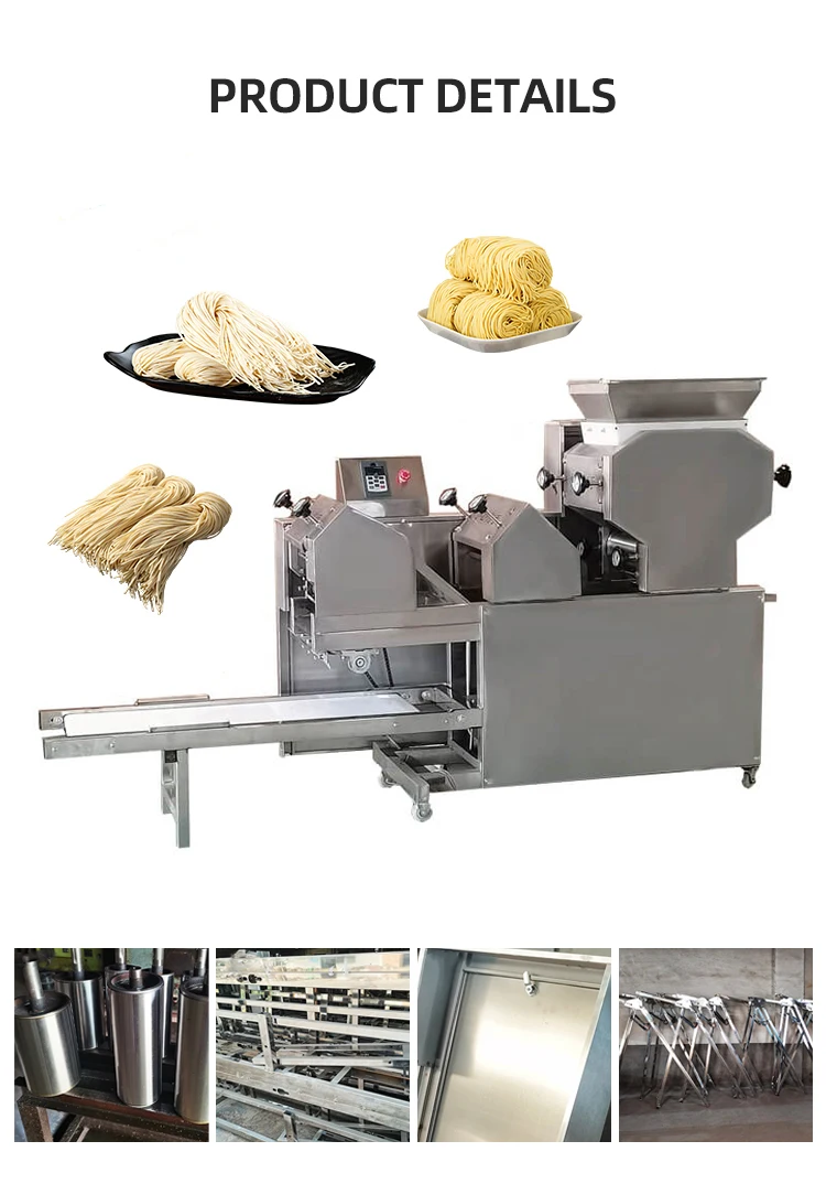 Industrial Automatic Malaysia Dry Noodles Maker Commercial Fresh Noodle Making Machine Maker Price of Noodle Processing Machine