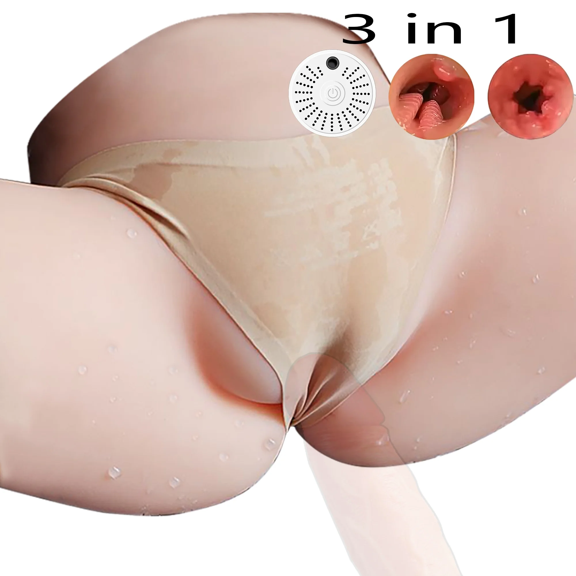 Pocket pussy Male For Masturbation Men Toy Masturbator Cup Anal Adult 3D Man Big Ass Vibrator Realistic Mens Sex sax Toys Vagina