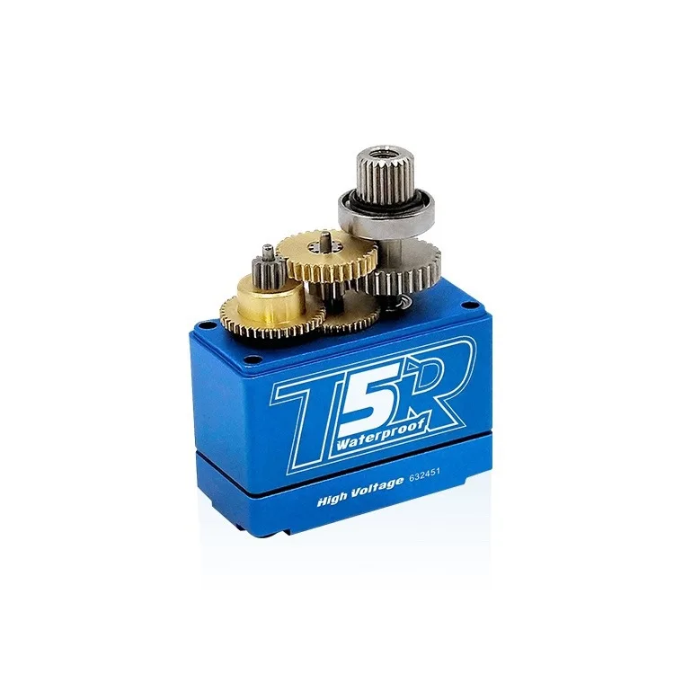 PowerHD TR-5 полностью водонепроницаемый цельнометаллический небольшой рулевой механизм высокого давления маленький E 1/16 E-RevoE TRAXXAS