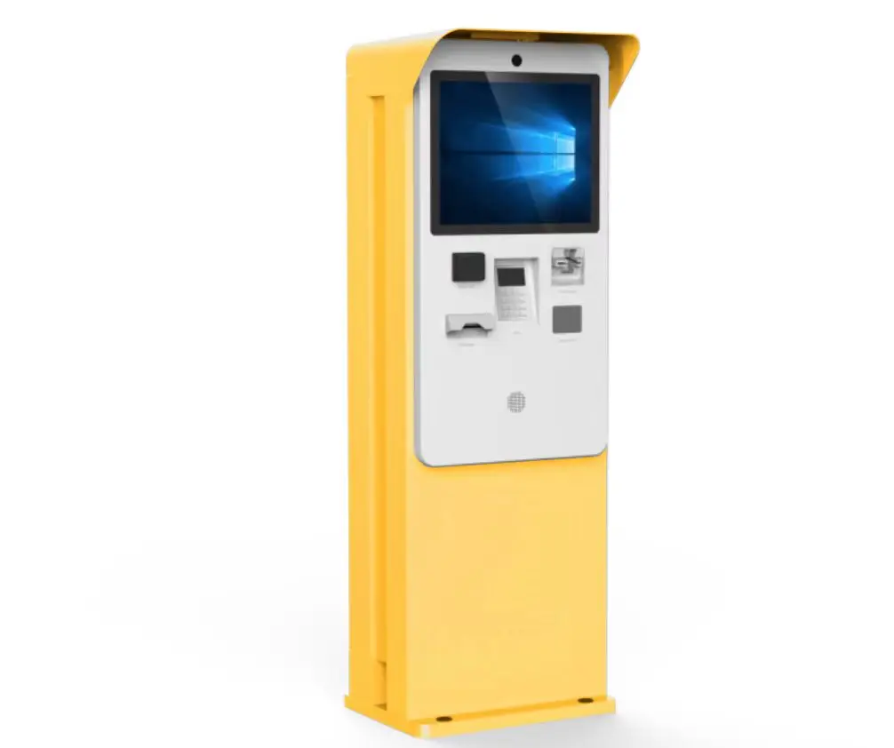 Customized Outdoor Self-Service Payment Kiosk Intelligent Parking Management System Touch Screen Advertising LCD Parking Payment