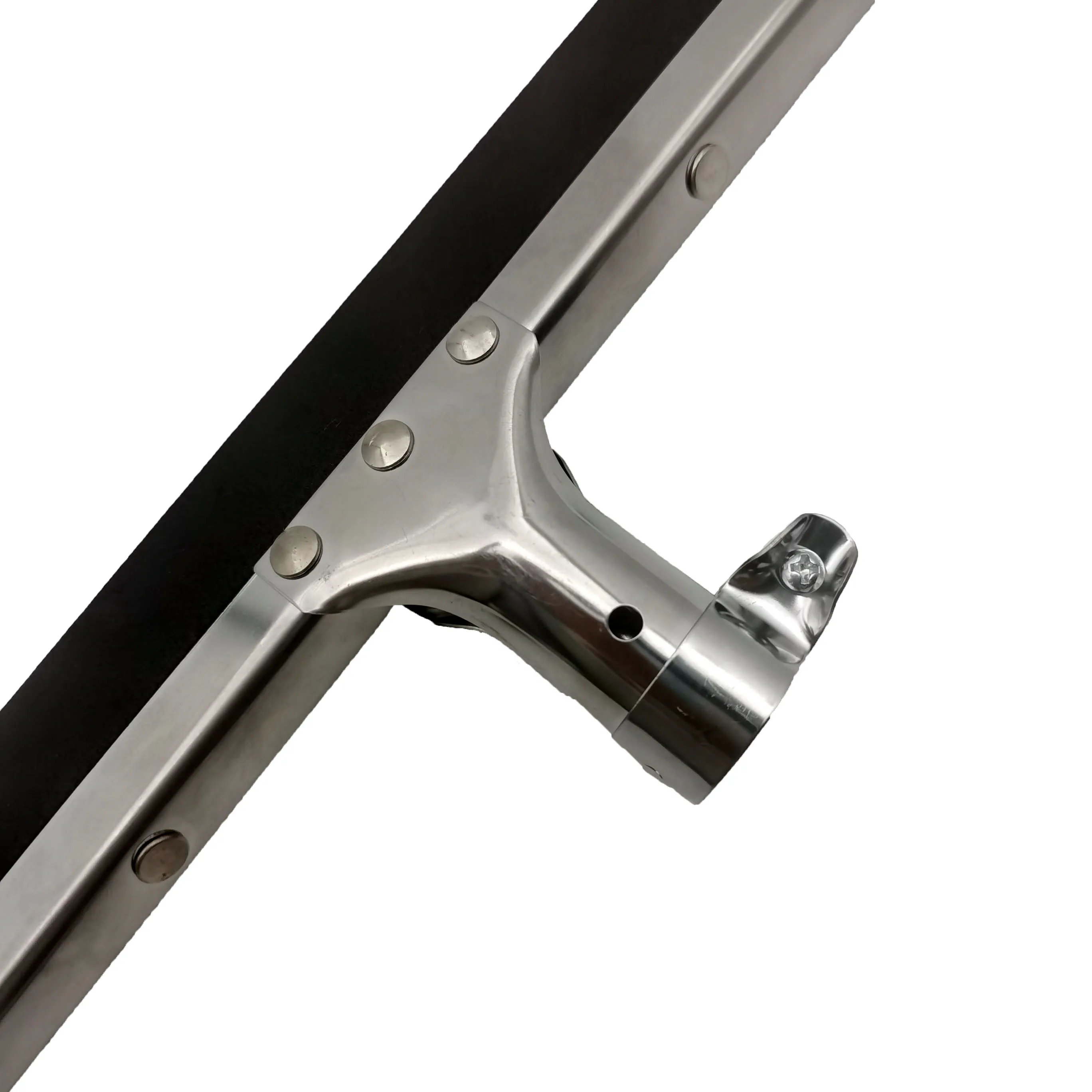 New Arrival  35cm Wear resistant double EVA stainless steel floor squeegee