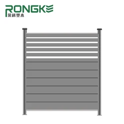 Materials Outdoor Garden Wooden Panels Wpc co-extrusion Fencing Rail Composite Fence