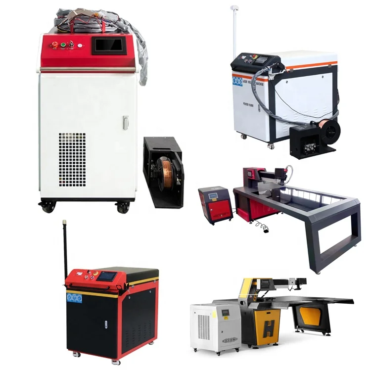 1000w 1500w Laser Welders Handheld Portable Metal Aluminium Stainless Steel Fiber Laser Welding Machine Price For Steel Sale