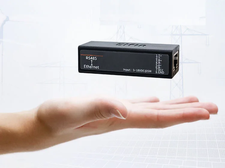 Ethernet Modbus MQTT IoT Gateway Serial Device Support IOT Service RS485 to Ethernet