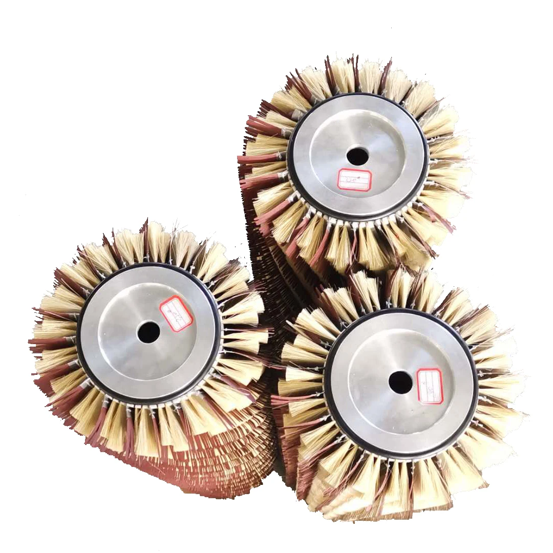 Customized size sisal and sander paper sand jewelry furniture brush polish brush