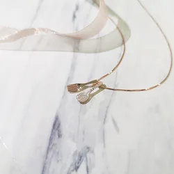 Top sell spoon and fork 925 pure silver bulk custom necklaces 2020