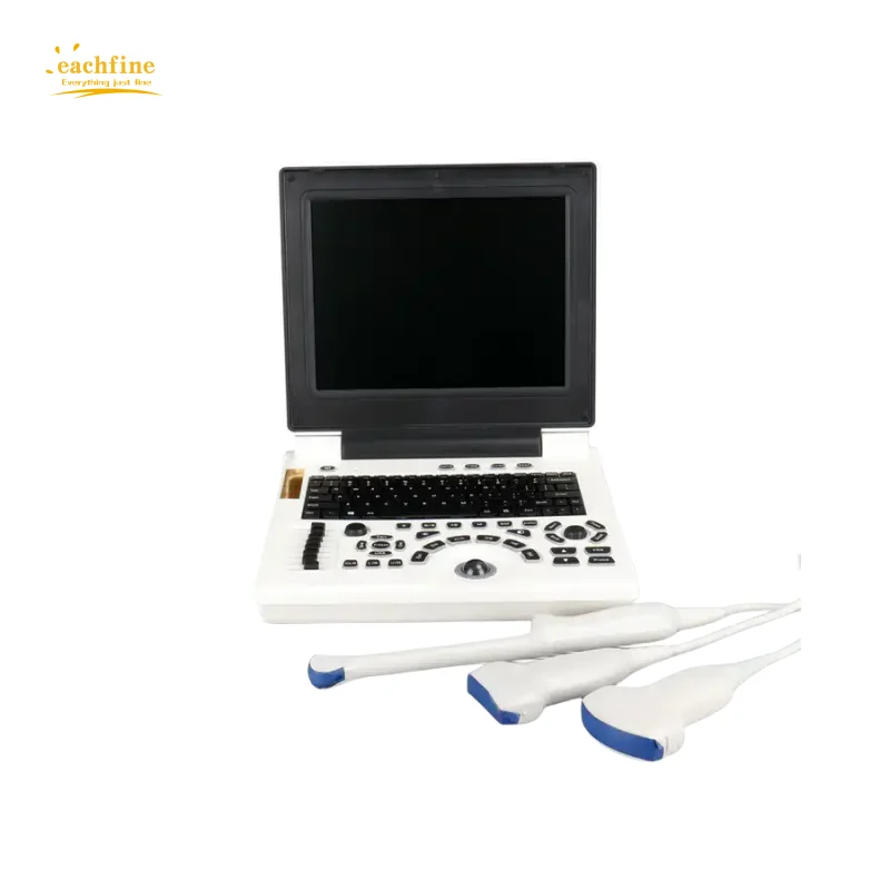 Pet Clinic Portable Veterinary ultrasound machine cheap vet laptop color doppler ultrasound used for Animal pregnancy scanning