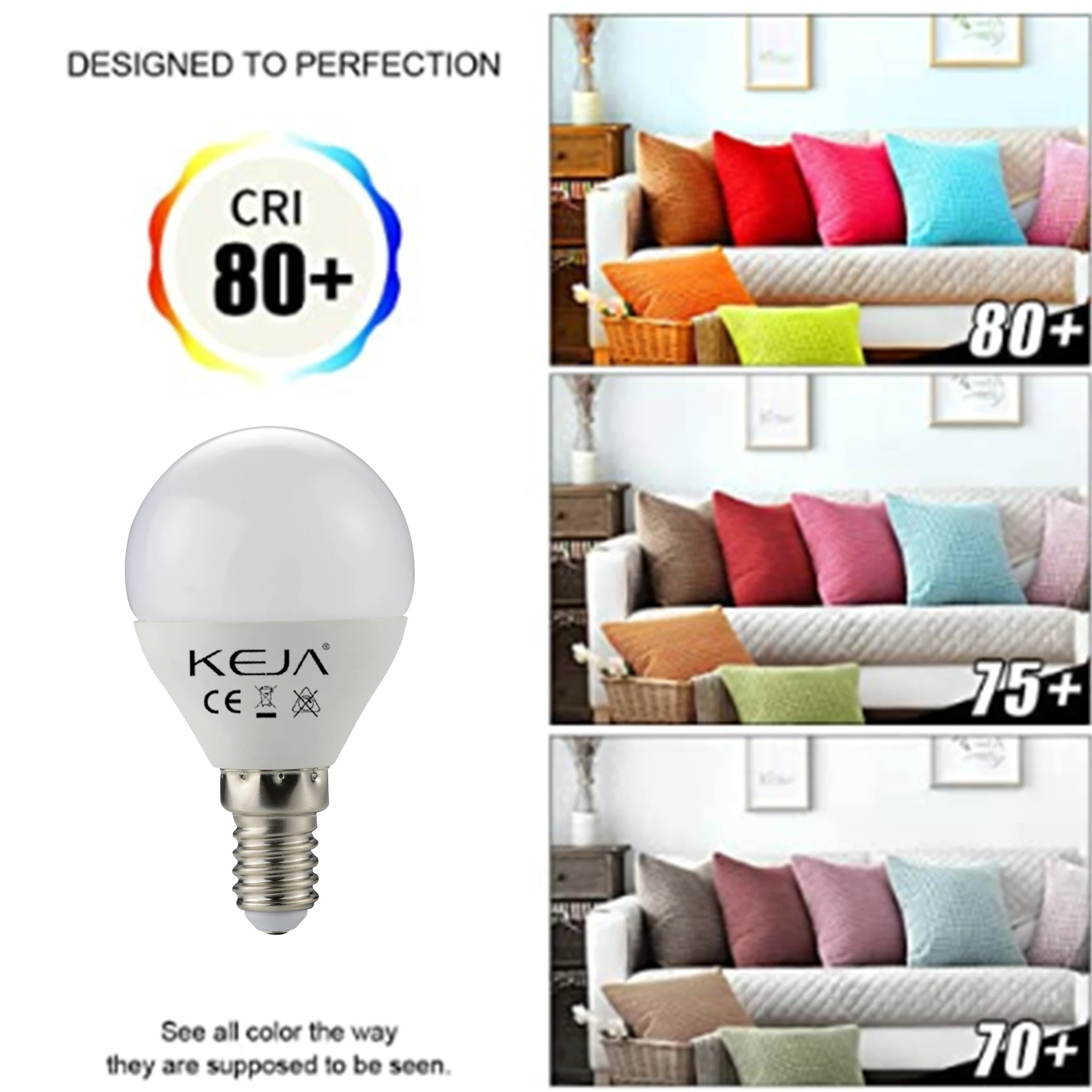 LED G45 E14 7W bulb candle lamp 2700K warm white lamp 600LM Wholesale and retail selling in stock