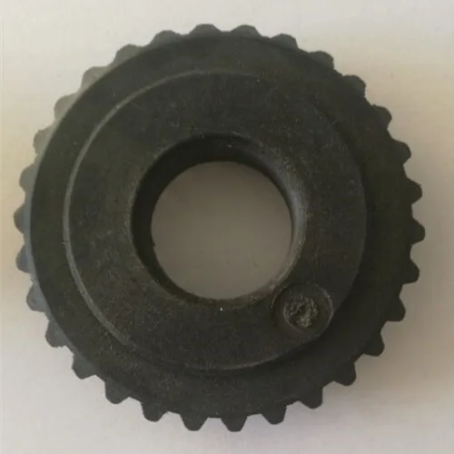 sprocket and guard strip for beverage and wine processing machinery