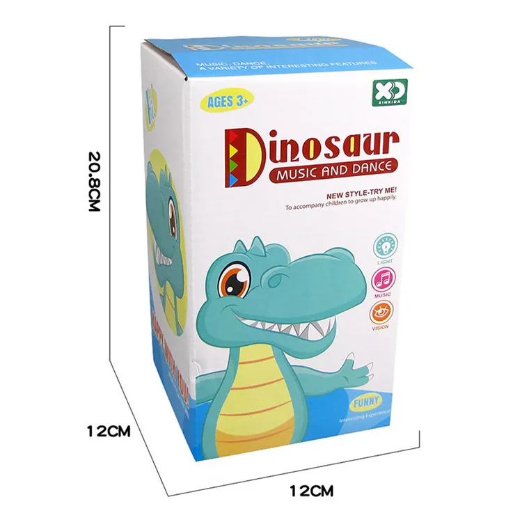 Hot Kids Educational Other Toys Music Light Dance Electric Dinosaur Toy for Kids