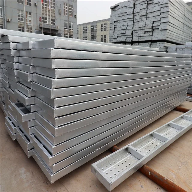 Scaffolding pedal high-strength hot-dip galvanized steel scaffold plank