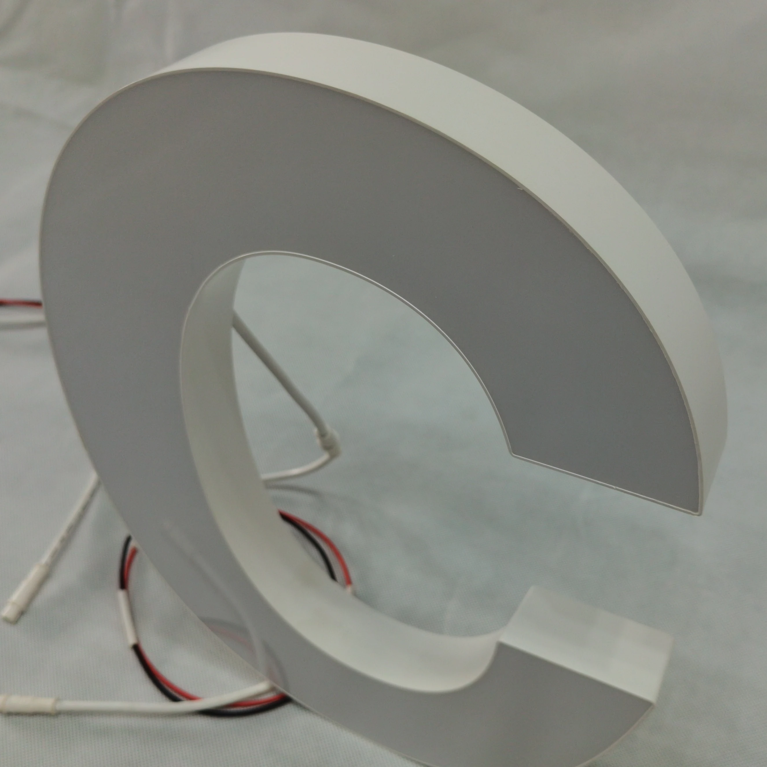 street advertising full lit acrylic letter