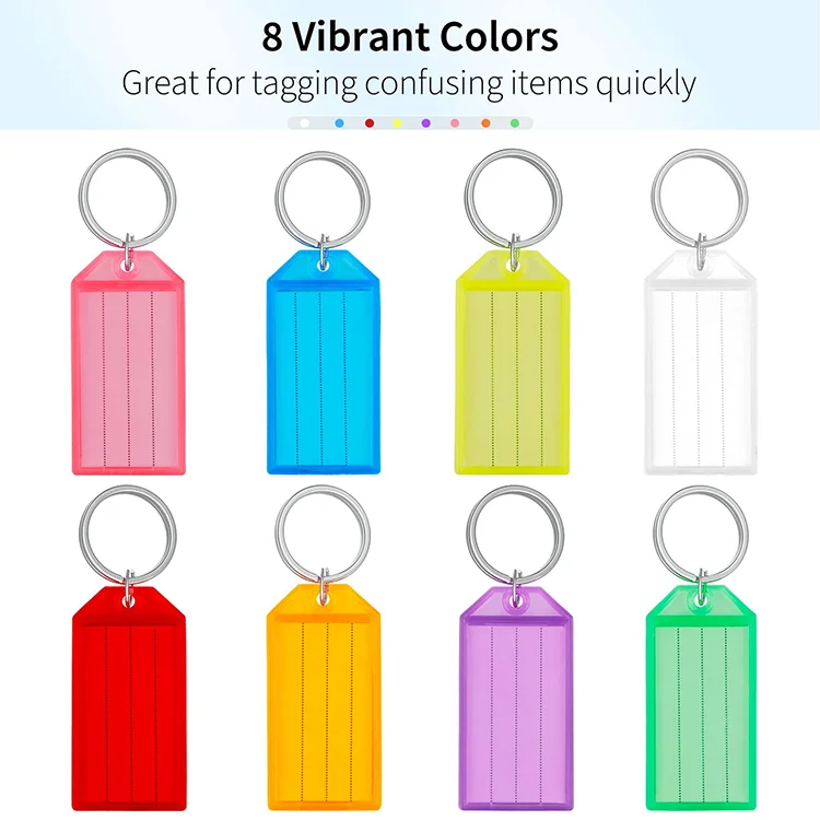 Wholesale Colorful Name Number Acrylic Key chain Promotional Gifts Custom Acrylic Keychain