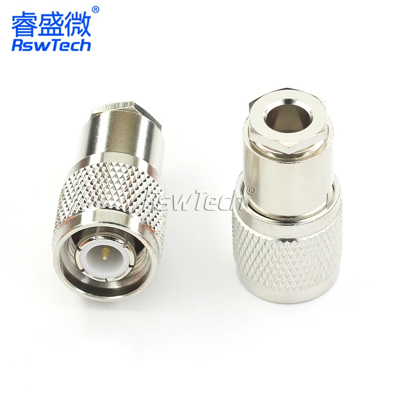 TNC-J-3 male RF coaxial all copper Ethernet heat shrink butt rj45 ecu connector cat6