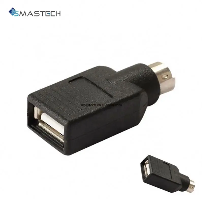 Mouse Mice Keyboard PC Black Video Card Gamer Other Computer Accessories New USB To PS2 PS/2 Port Adapter Converter