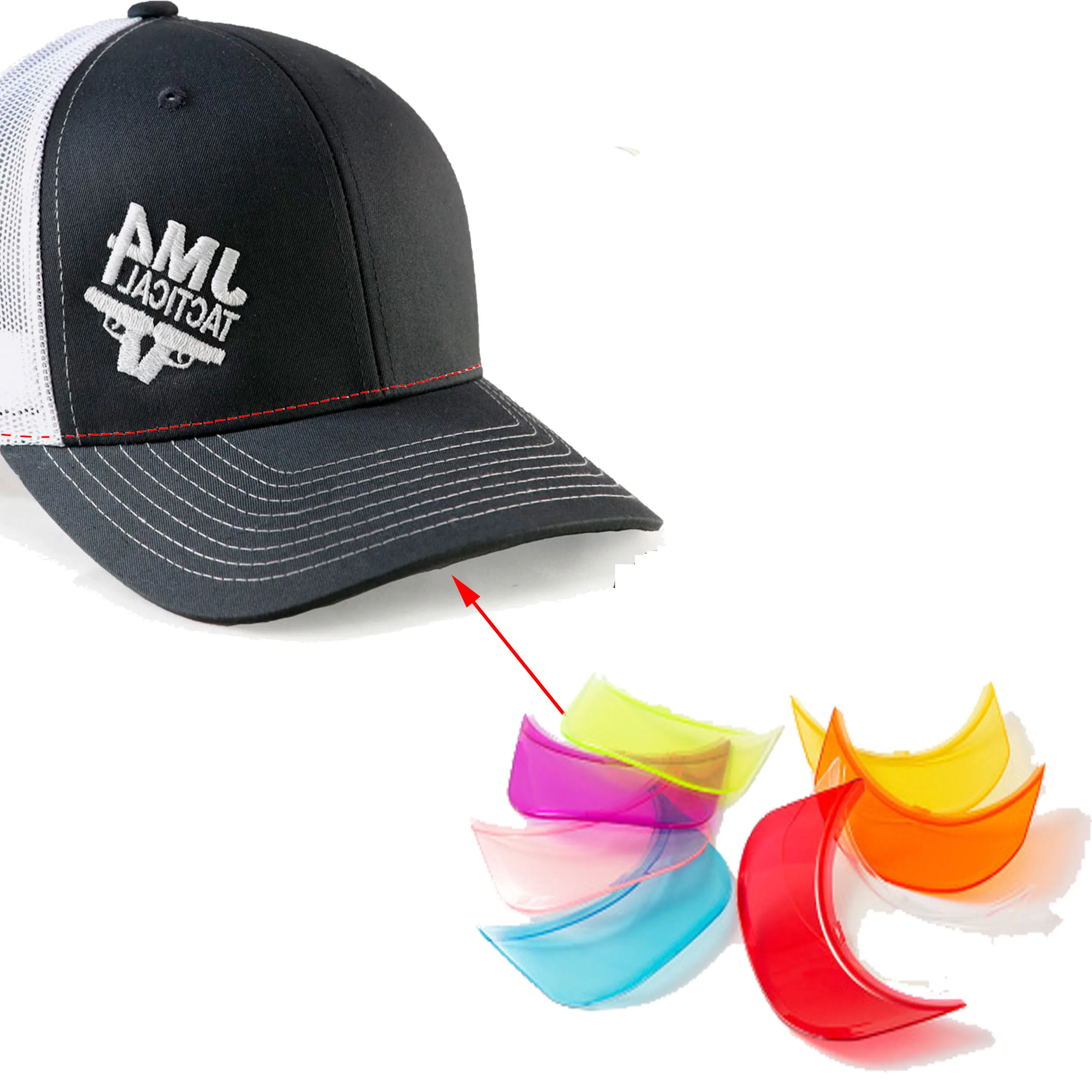 2.2mm Snapback Cap Visor