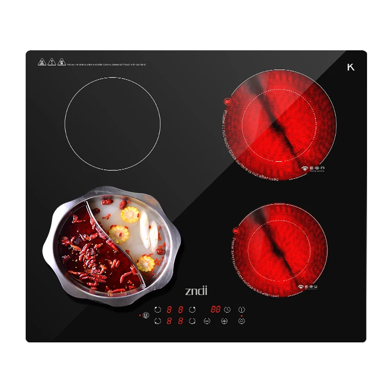 Fashion High End Wholesale Kitchen Appliances 4 Head Induction Cooker With Ceramic Induction Cooker