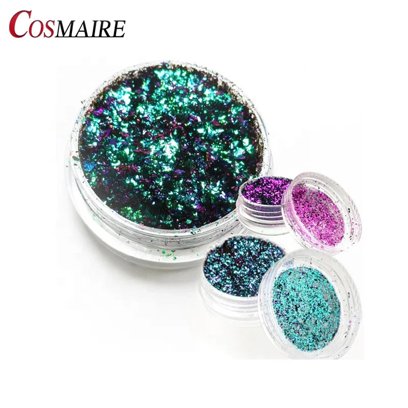Высокое качество Cameleon Chromeflakes хром эффект пигмент ногтей порошок