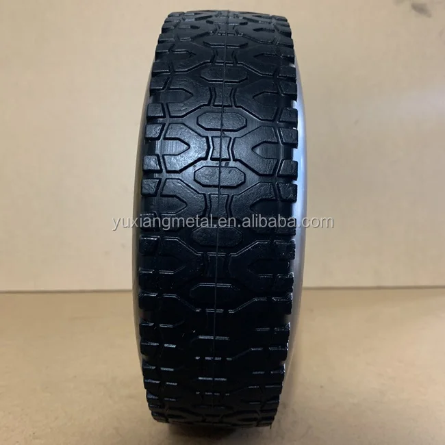 Сверхмощный 12 дюймов 12x2 pu колеса твердые шины для колесо тележки для гольфа