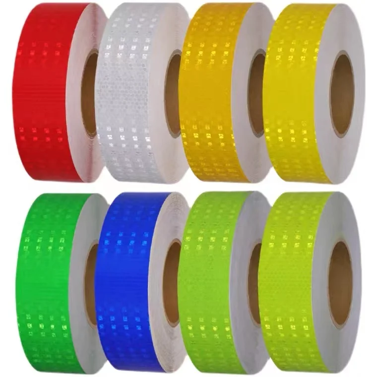 Colored Reflective Tape Outdoor Safety Tape Reflector Conspicuously