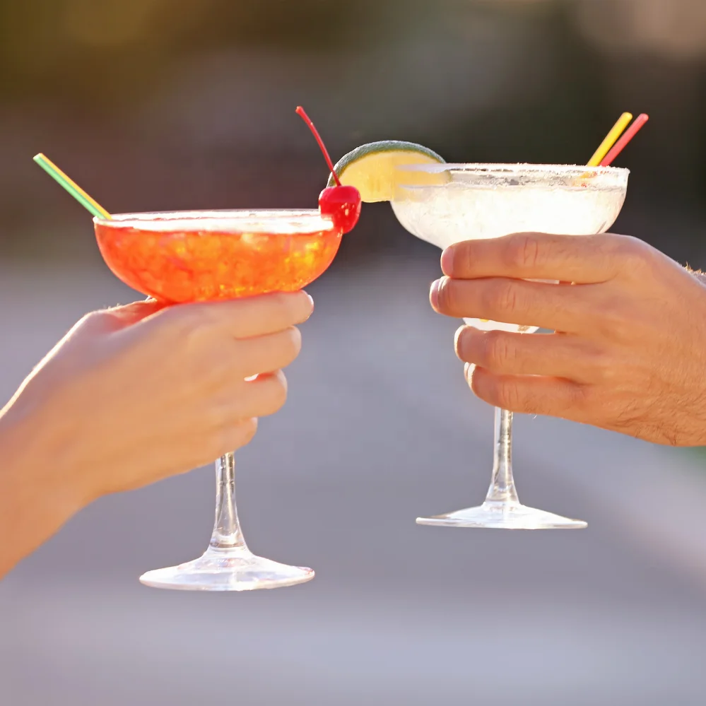 Coupe Cocktail Glass Set Hand-Blown Crystal Martini Glasses Unique Art Deco Cocktail Glasses Hotel