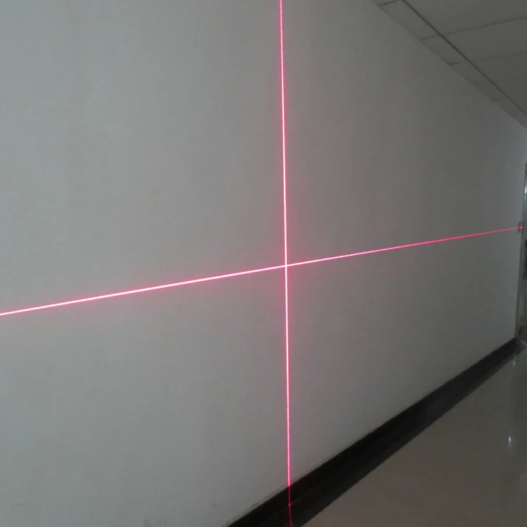 FU635LC10-BD40 40x110mm 3-5VDC 635nm <1mW red Laser diode modules line+cross hair laser projector lamp light