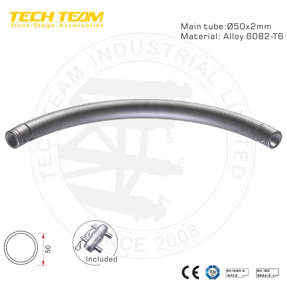 TRUSS B00 SINGLE POLE 2M -B00-SS20
