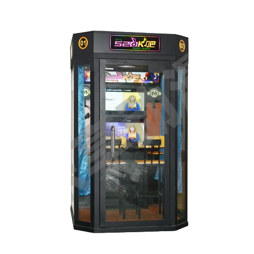 Funpark Indoor Playground Singing Bar Room House Mini Ktv Booth Room Coin Operated Karaoke Machine