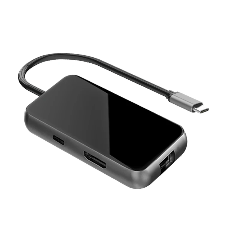 6 в 1 взаимный обмен данными между компьютером и периферийными устройствами 3,0 концентратор для Nintendo Switch Тип C до 4K HD-MI 100 Вт PD адаптер для портативных ПК