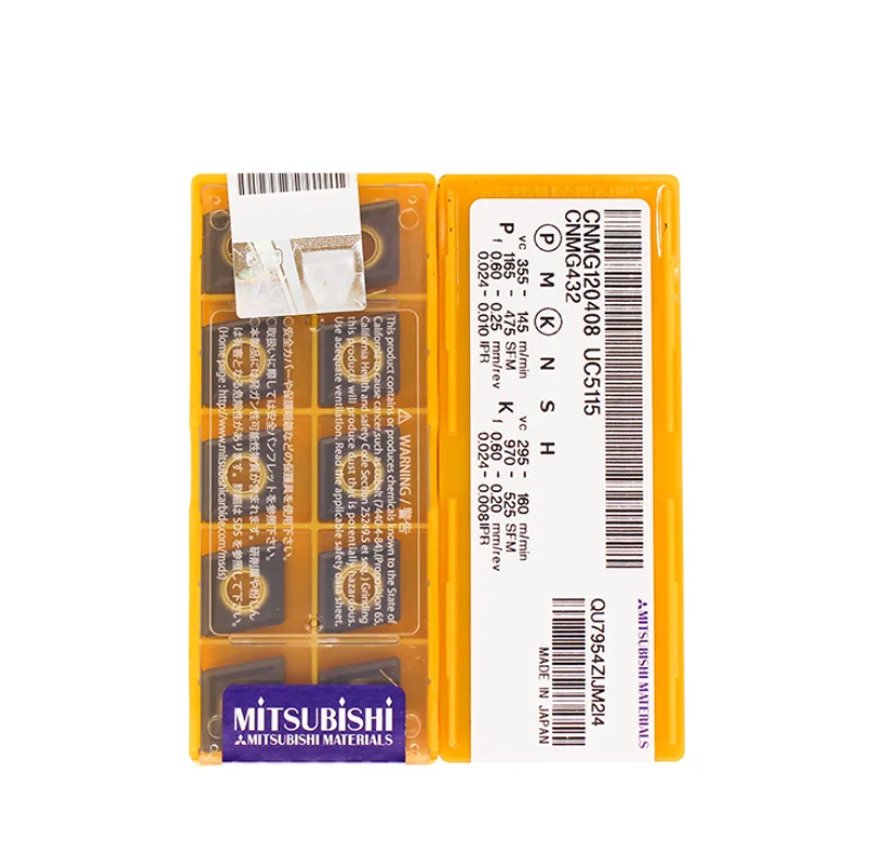 Original Mitsubishi CNMG inserts japanese machine tools CNMG120408 UC5115
