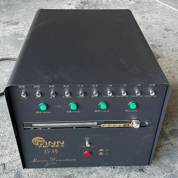 Factory Customize 12M Outdoor Decorative Basket Flower Musical Dancing Water Fountain