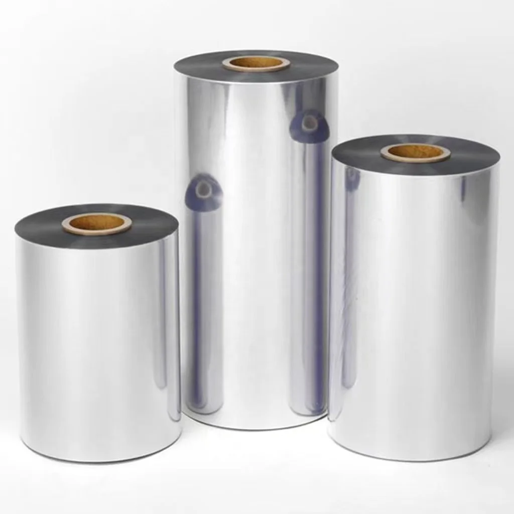 High gloss1mm PP Polypropylene metalized film Gold Metallized Film Rolls For Thermoforming