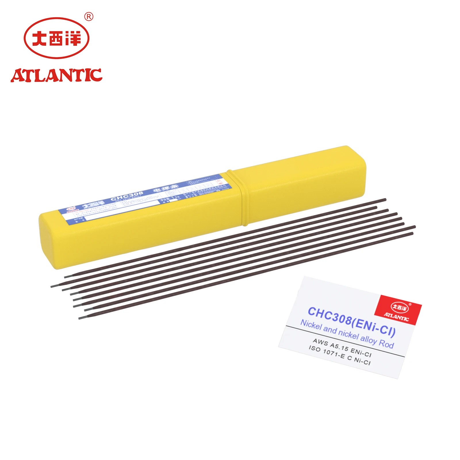 ATLANTIC AWS A5.15 ENi-CI стержень из никеля и никелевого сплава 2 5 мм 3 Сварочные стержни электроды
