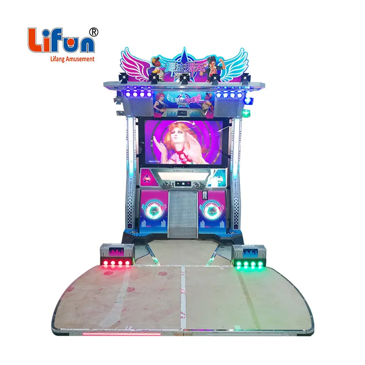 lifun factory Indoor Amusement Video Game Kids adult Dancing Machine Just Dance Arcade Game Machine for sales