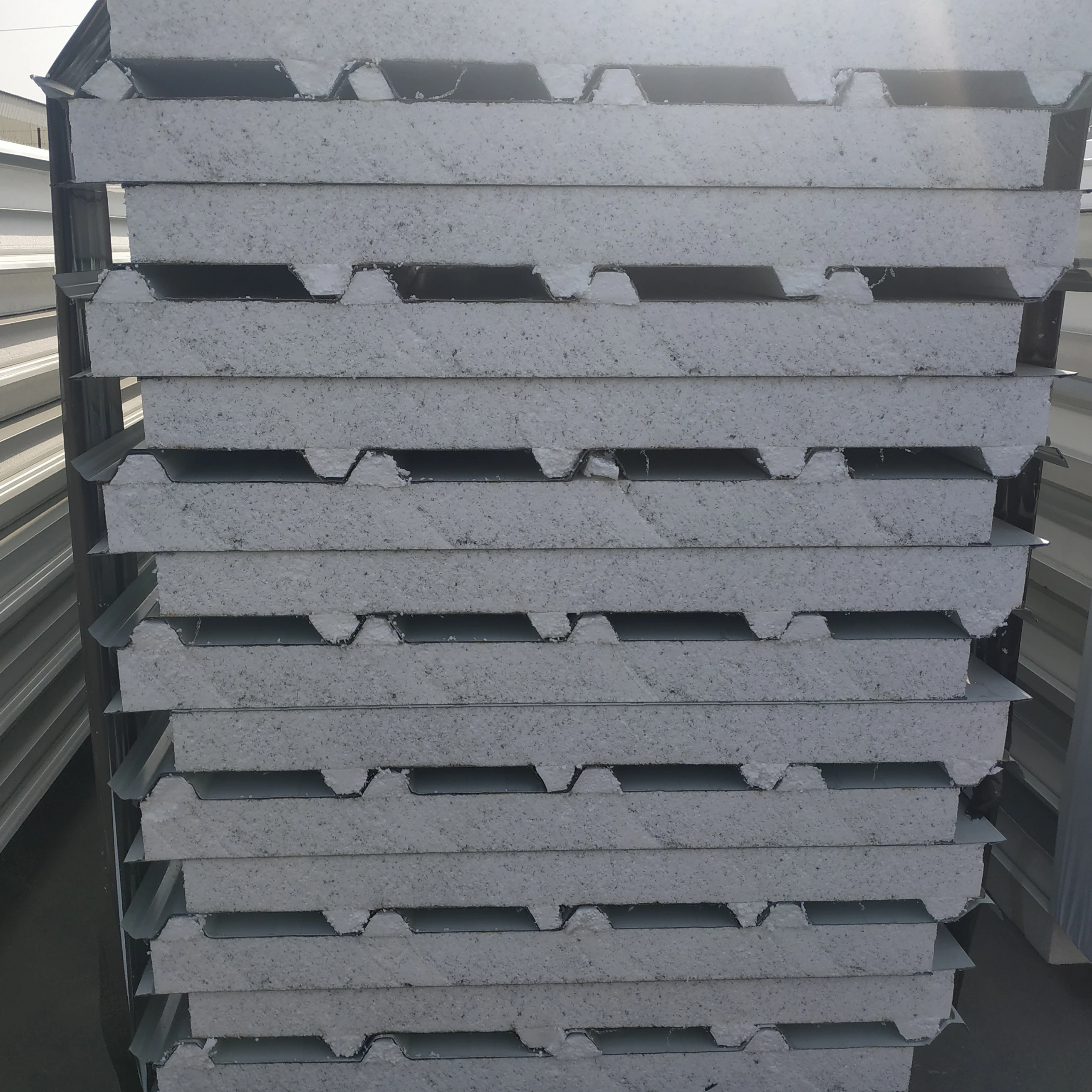 eco-friendly lightweight wall eps / styrofoam sandwich panels structural insulated panels sips house