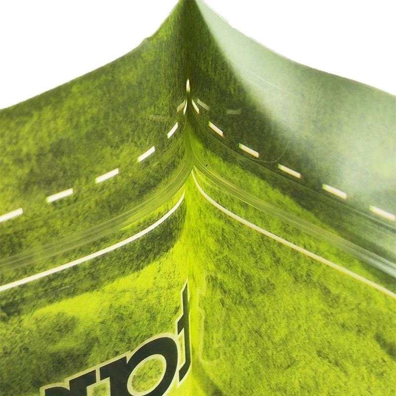 Biodegradable resealable Custom Plastic Zip Bag Composite Sealed Bag Accessories Snacks Universal Stand up pouch