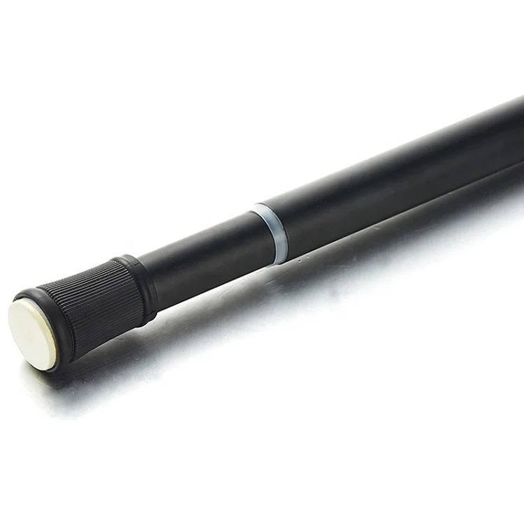 
Wholesale Basic Metal Iron Rod Black Shower Curtain Pole Steel Curtain Rod 