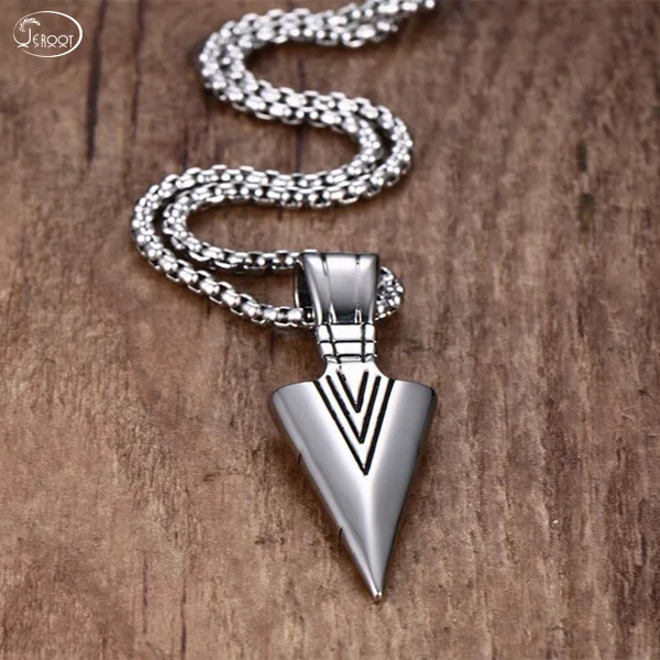 Fashion 2019 Man HIPHop Pendant High Quality Gold Filled Triangle Necklace