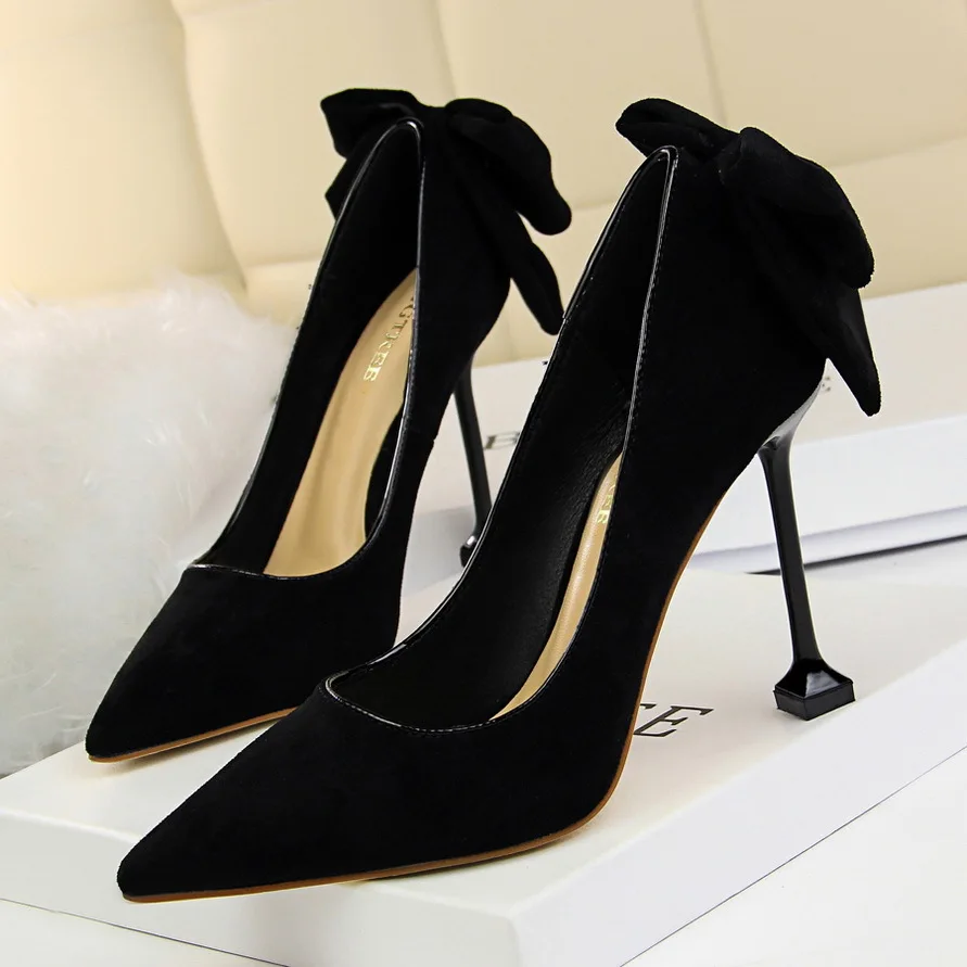 Wholesale Good quality Fashion Ladies shoes Red high heels shoes for women