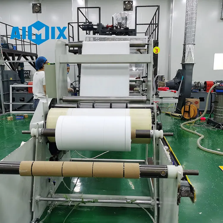 Single screw 95 99 pp automatic spunbond melt blown nonwoven fabric face mask machine