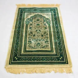 Wholesale high quality mosque prayer room carpet Fringed carpet Muslim worship carpet