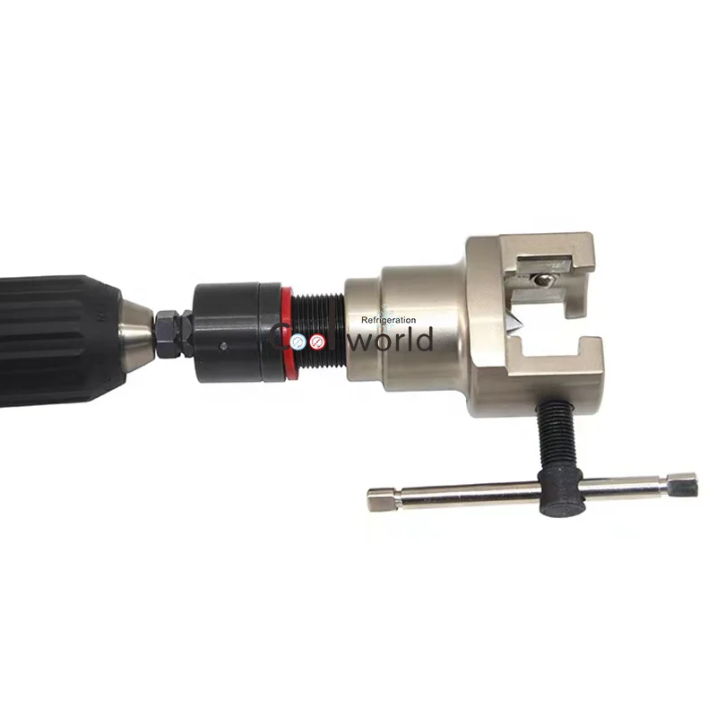 CT-S806 New 45 degree Manual and Electric Eccentric cone Type Flaring Tools with positioning block