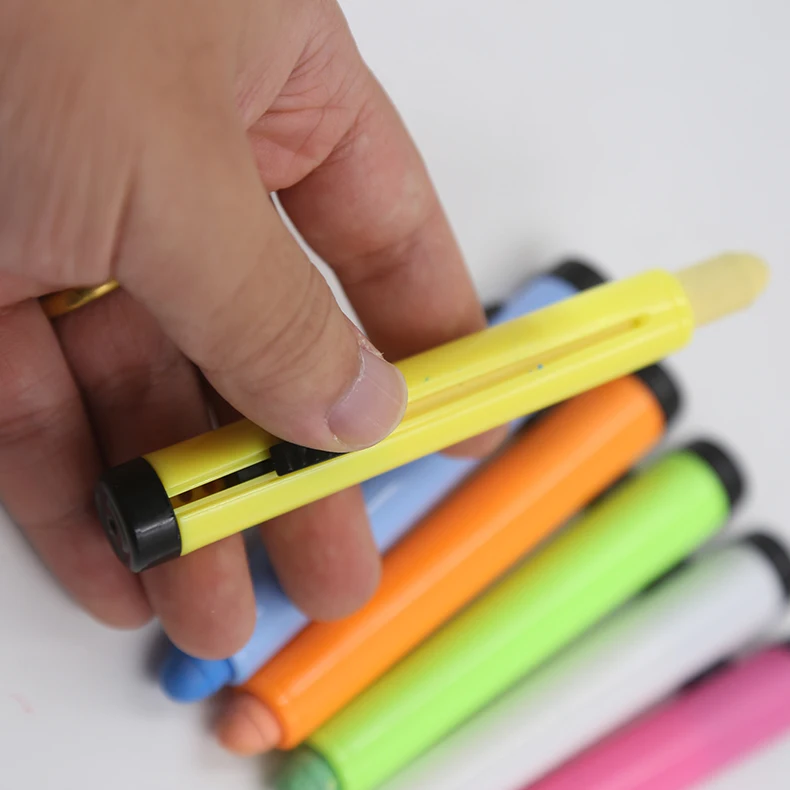 One Stop Solution Custom Pen Case Not Dirty Hard Single Plastic Display Pen Case For Wax Crayon