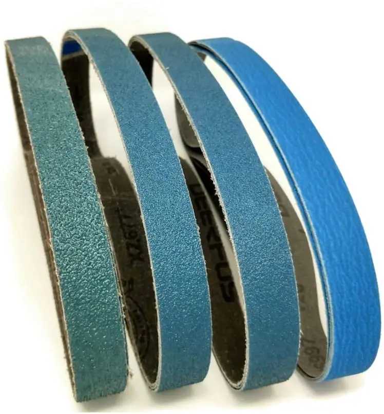 533*75mm wool felt luxter  disc disc bench machine wood working deerfos zirconium oxide abrasive sanding belt