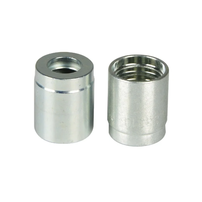 03310 Stainless Steel Hose Sleeve Hose Collar fitting crimping carbon steel/brass ferrules hydraulic hose ferrule fittings