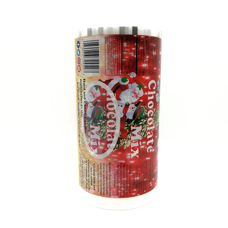 Healthy Vacuum Laminated Small Packaging For Food Snack Stretch Packaging Roll Film Plastique