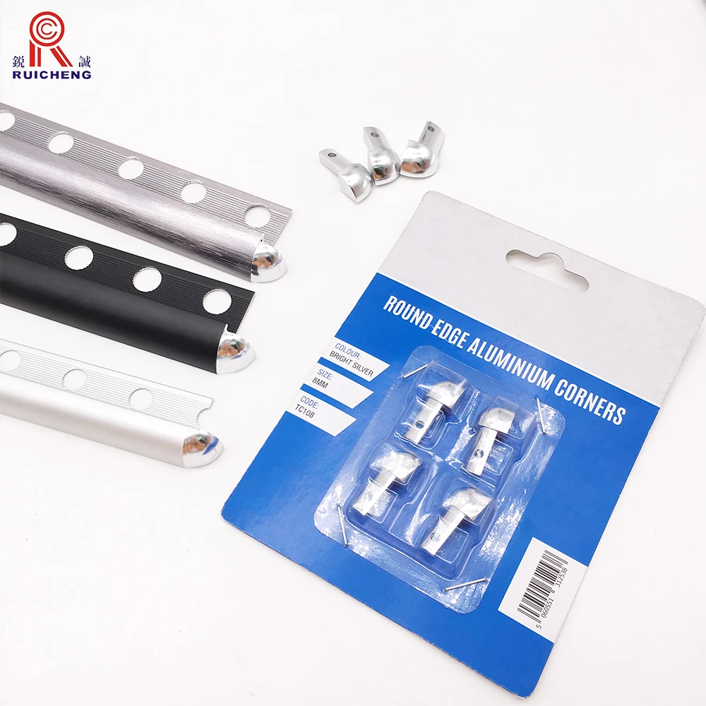 Ceramic Punching Trims Manufacturer Aluminium Corner Floor Transition Strips Tiles Border Strips