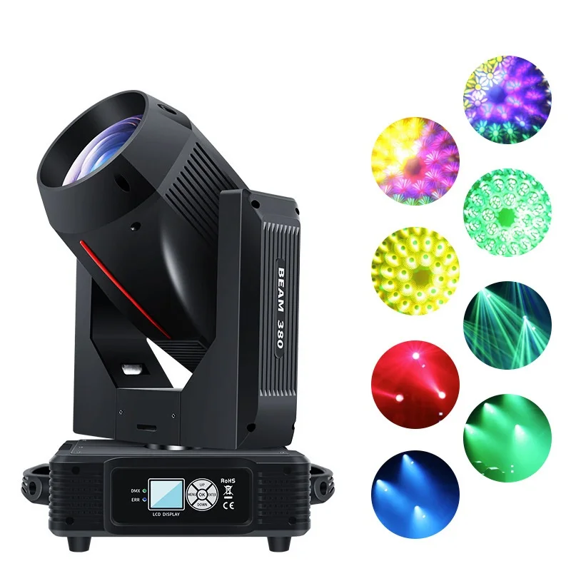 350w Moving Head Lyre 17r Spot Wash Beam 380w Moving Head Stage Light Sharpy Beam Light